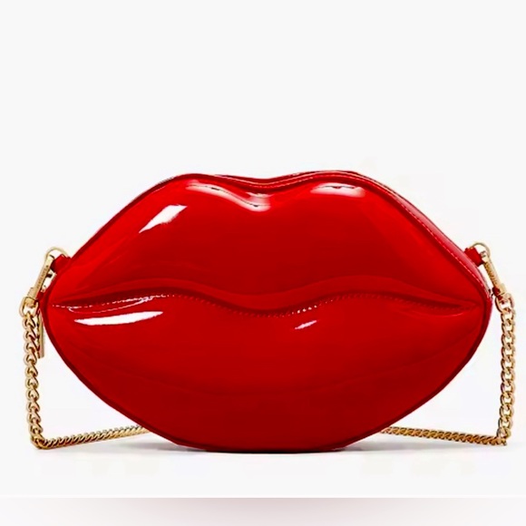 KATE SPADE MWAH 3D LIP CROSSBODY BAG - Picture 1 of 11
